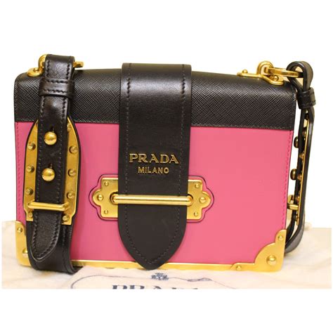 prada cahier studded bag|authentic Prada saffiano bag.